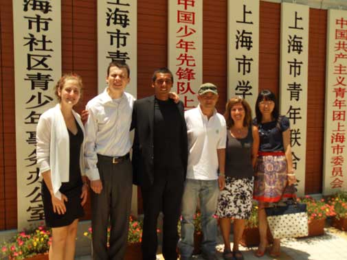 Membres du CjM  l'Exposition universelle de Shanghai